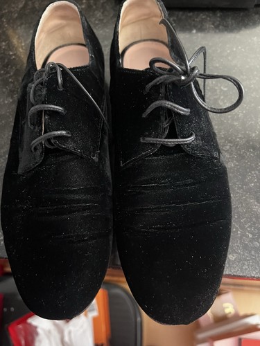 Unützer smocking schuhe samt - smocking,