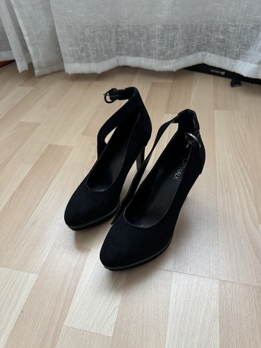 Elegante damen schuhe aus samt - elegante,