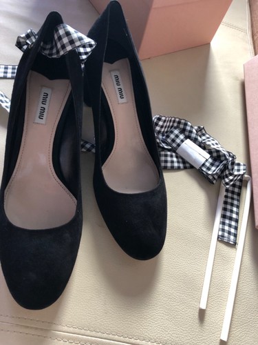 Schuhe pumps von miu - schuhe, leder