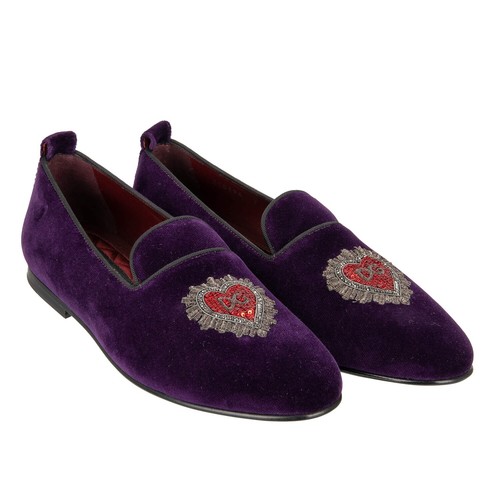 Dolce gabbana samt loafer - dolce,