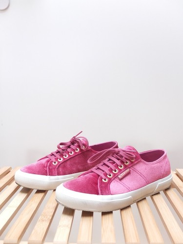 Wie neu samt superga pink - superga,