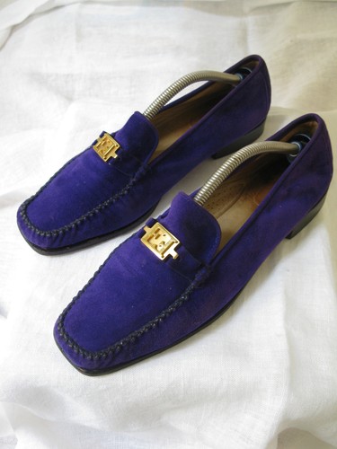 Escada italy samt slipper - italy,