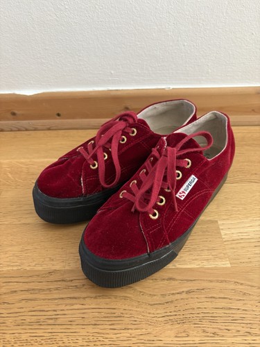Superga sneaker schuhe rot - schuhe,