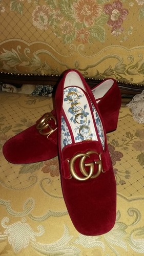 Gucci damen schuhe velourleder - damen,