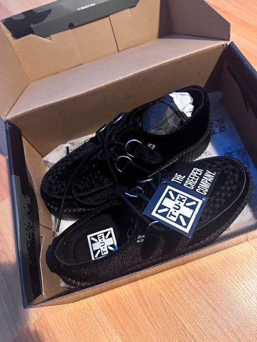 Vegan black velvet damen - t.u.k,