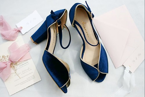 Marineblaue schuhe alice - schuhe,