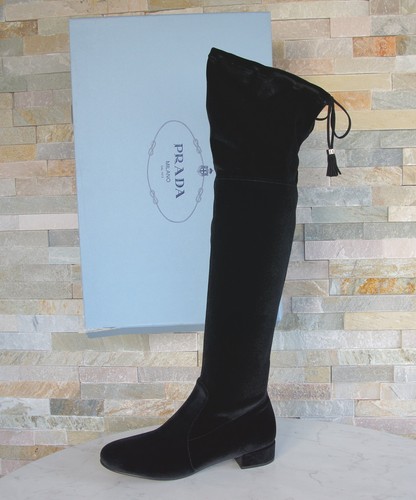 Prada overknees stiefel - prada,